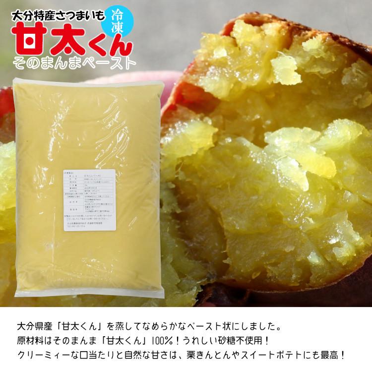 冷凍 甘太くんそのまんまペースト 1kg クール便｜kowakeya｜03