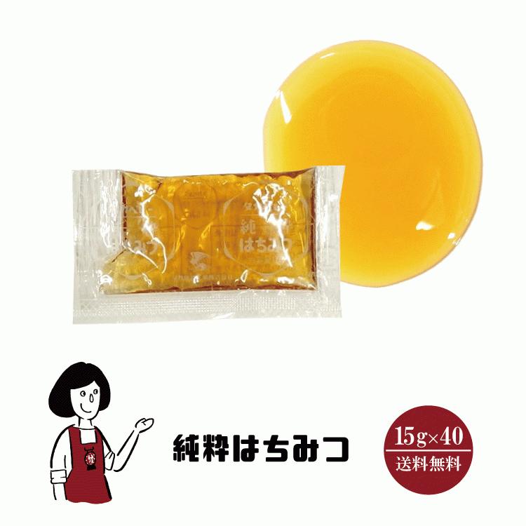 タカ食品 純粋はちみつ 15g×40袋 : こわけや - 通販 - Yahoo!ショッピング