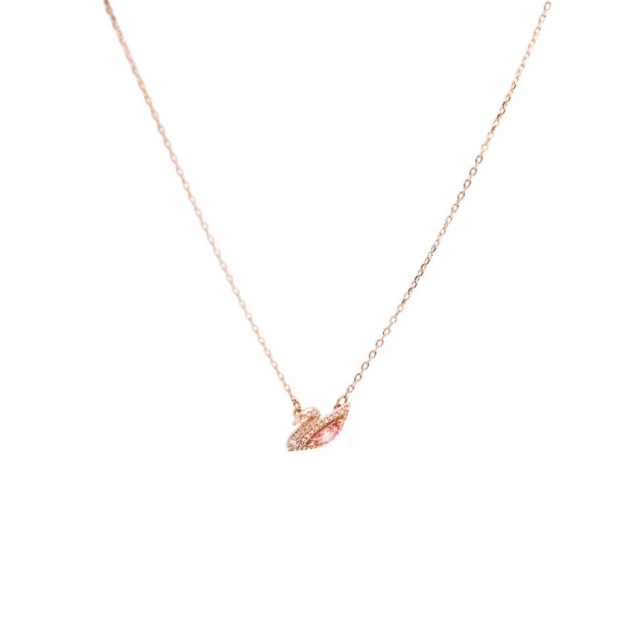 SWAROVSKI（スワロフスキー） Swan ネックレス 5469989 ピンク