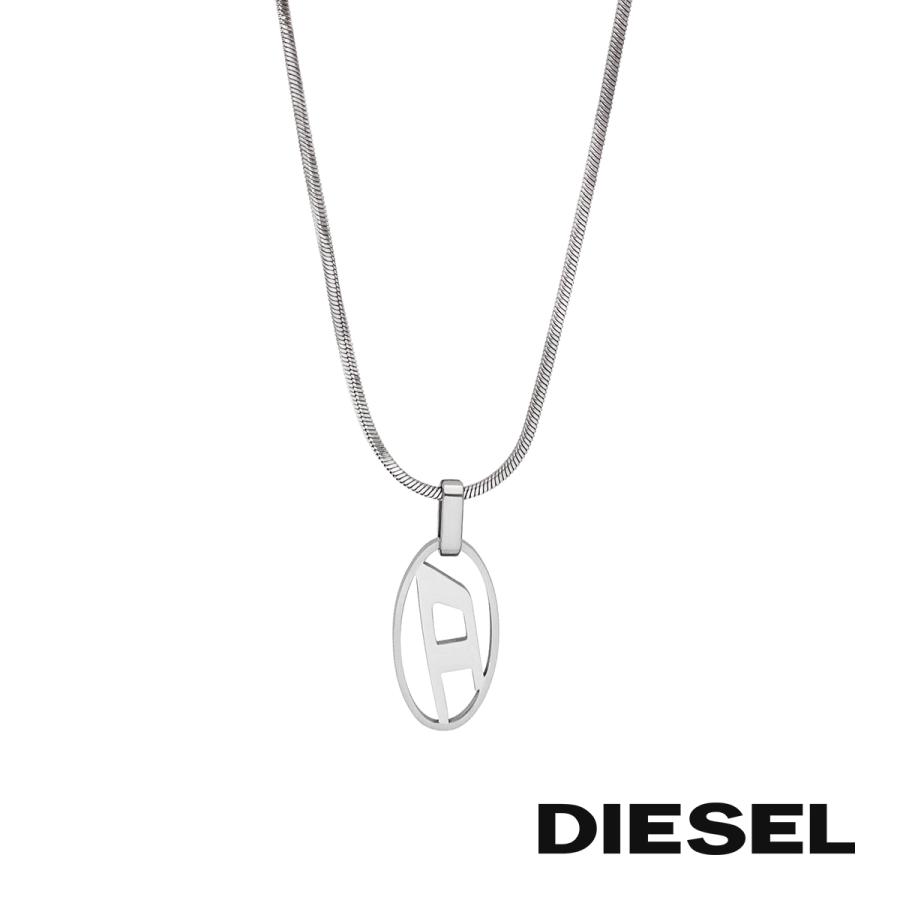 DIESEL ネックレス DX1342040 DIESEL（ディーゼル） DX1342040 メンズ シルバー ロゴ ネックレス