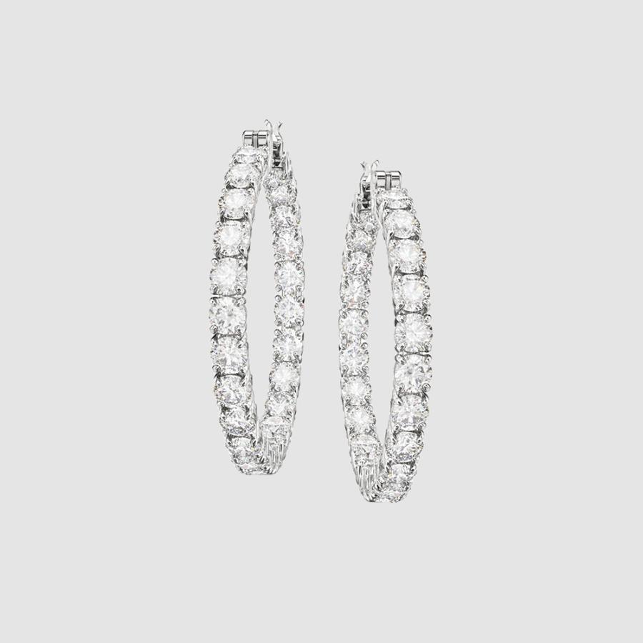 SWAROVSKI（スワロフスキー） Matrix 5647715 フープイヤリング ピアス
