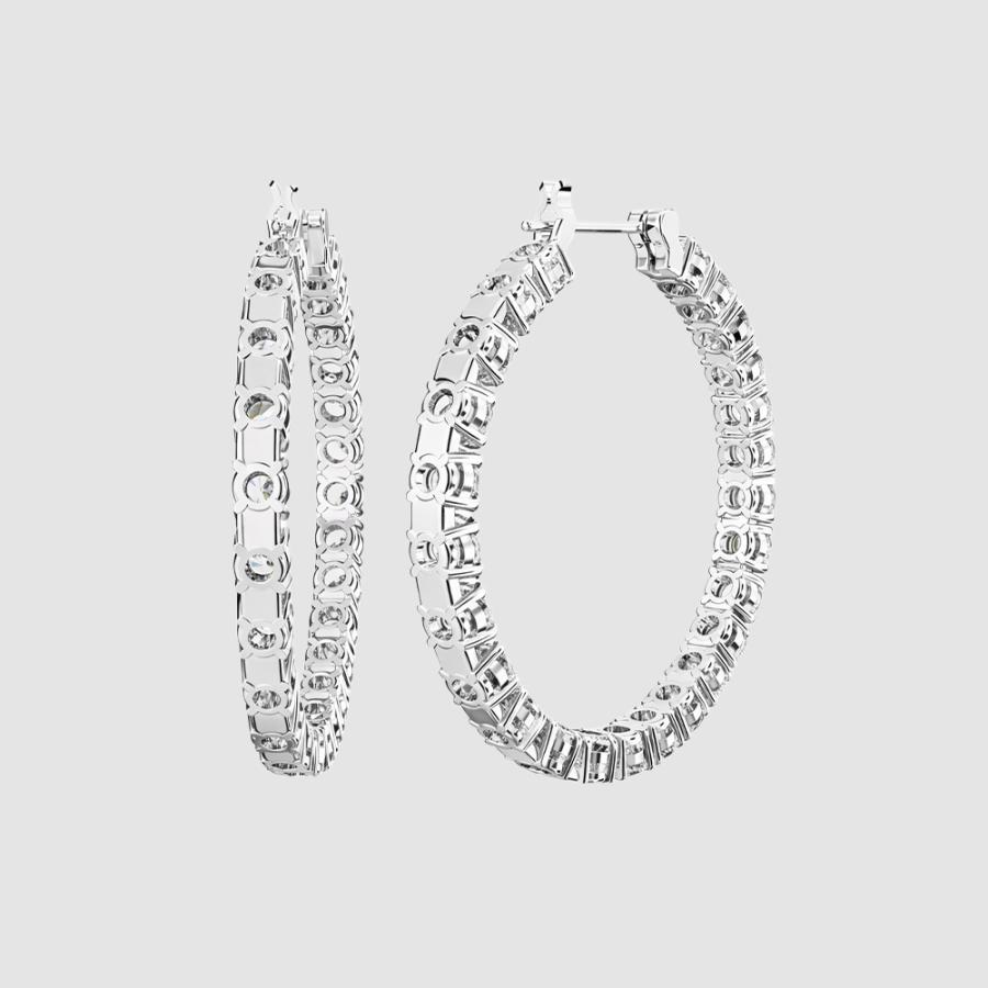 SWAROVSKI（スワロフスキー） Matrix 5647715 フープイヤリング ピアス
