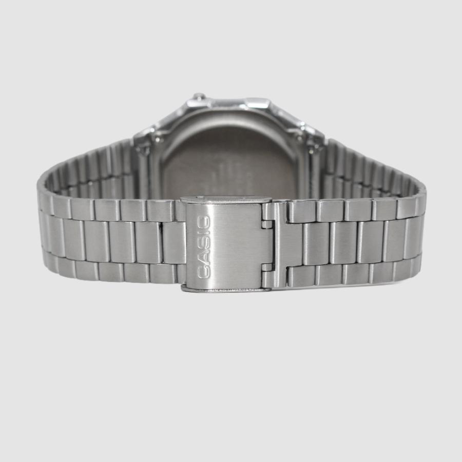 CASIO（カシオ） A168WEM-7 シルバー メンズ腕時計 デジタルEL バック