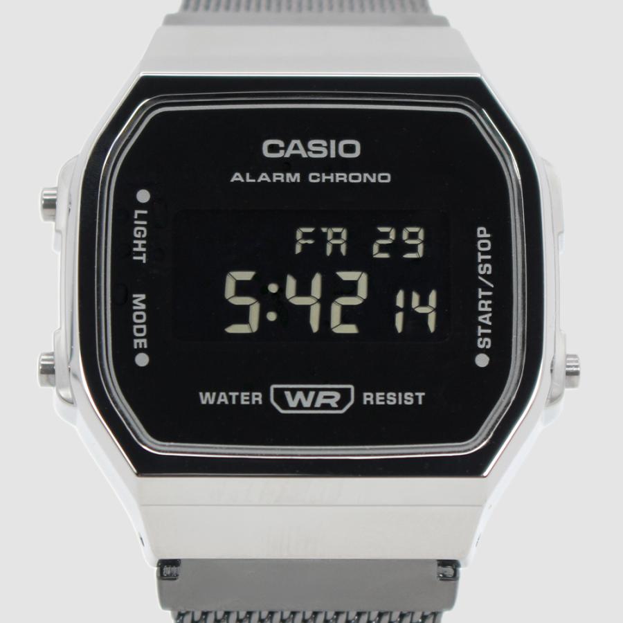 CASIO（カシオ） A168WEMB-1B ブラック メンズ腕時計 デジタルEL