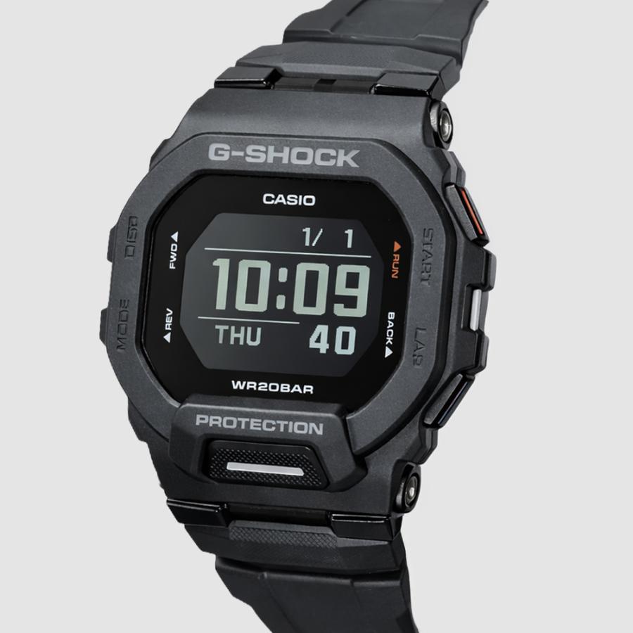CASIO カシオ GBD-200-1 G-SHOCK ブラック メンズ腕時計 Bluetooth 歩数計 MIP液晶 耐衝撃 20気圧防水 LED付 [並行輸入]の画像