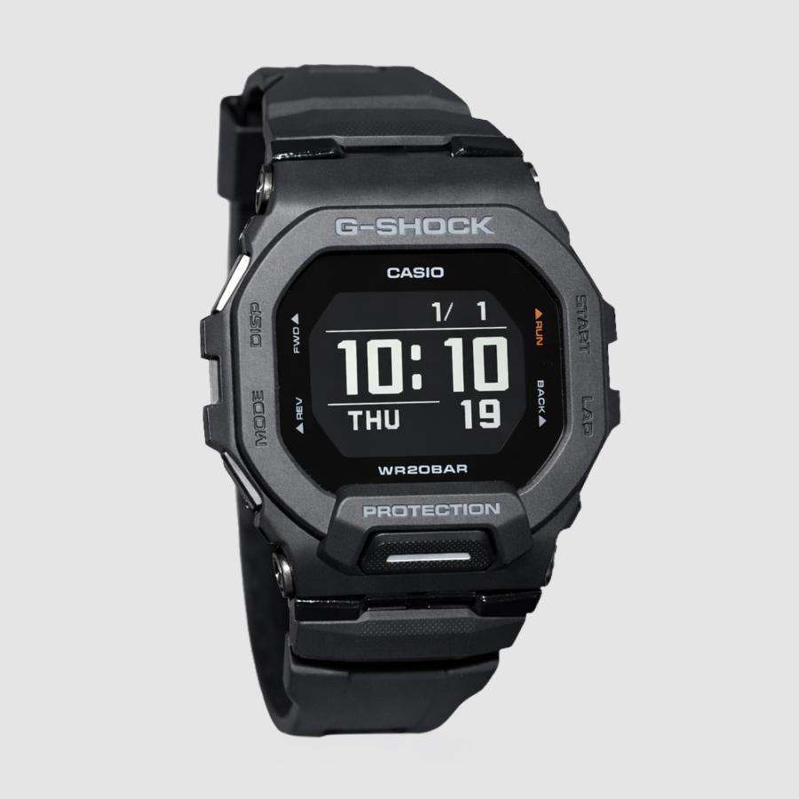CASIO カシオ GBD-200-1 G-SHOCK ブラック メンズ腕時計 Bluetooth 歩数計 MIP液晶 耐衝撃 20気圧防水 LED付 [並行輸入]の画像