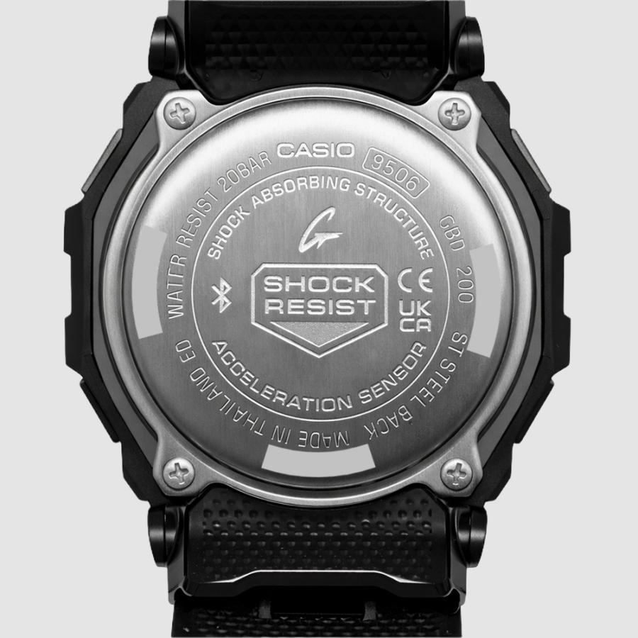 G-SHOCK CASIO カシオ GBD-200-1 ブラック メンズ腕時計 Bluetooth