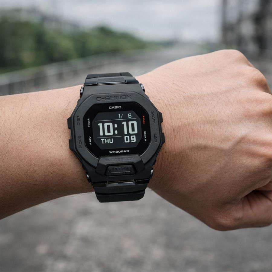 CASIO カシオ GBD-200-1 G-SHOCK ブラック メンズ腕時計 Bluetooth 歩数計 MIP液晶 耐衝撃 20気圧防水 LED付 [並行輸入]の画像