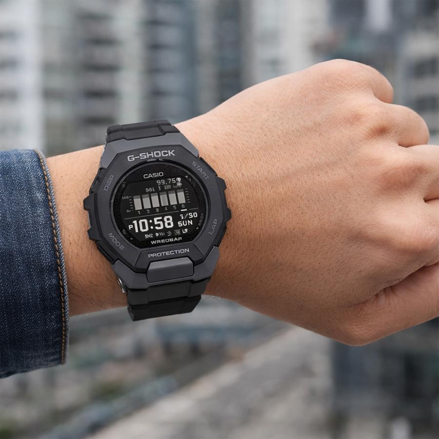 G-SHOCK CASIO カシオ GBD-300-1 ブラック ユニセックス腕時計