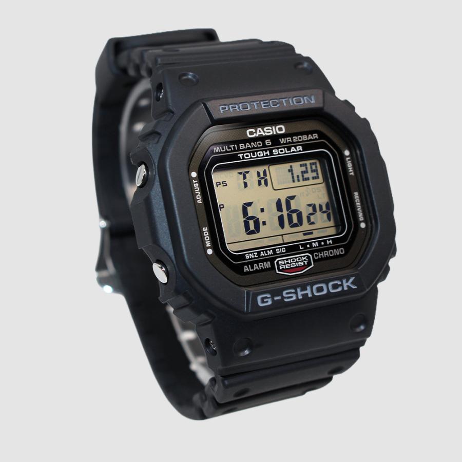 CASIO G-SHOCK GW-5000 スクリューバック ブラック G-SHOCK CASIO カシオ GW-5000U-1 ブラック メンズ腕時計 電波ソーラー