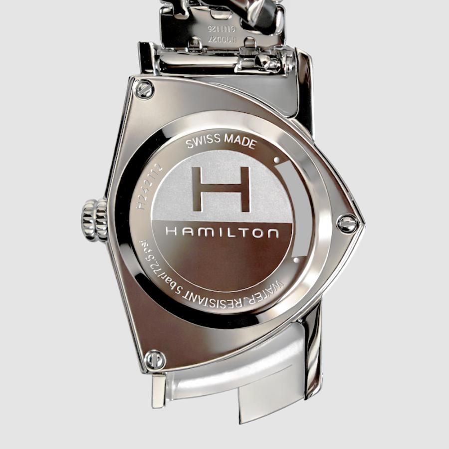 HAMILTON ハミルトン H24211130 ベンチュラ S クォーツ ブラック レディース 腕時計 VENTURA QUARTZ [並行輸入]の画像