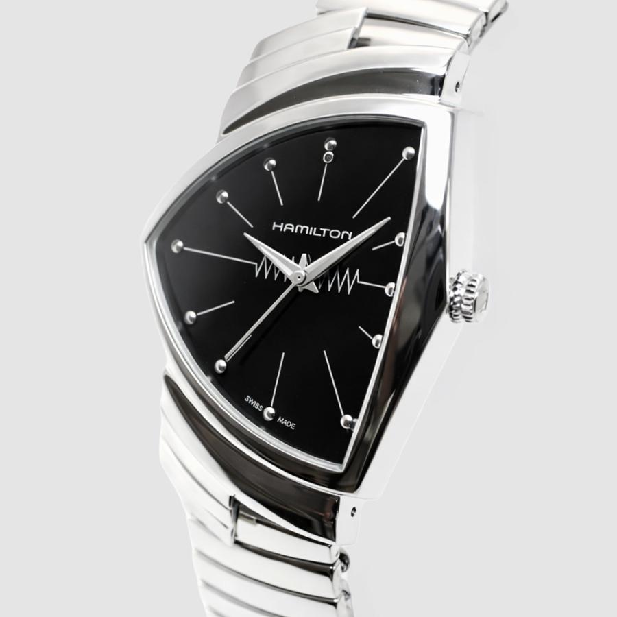 HAMILTON ハミルトン H24411232 ベンチュラ クォーツ ブラック メンズ 腕時計 VENTURA QUARTZ [並行輸入]の画像