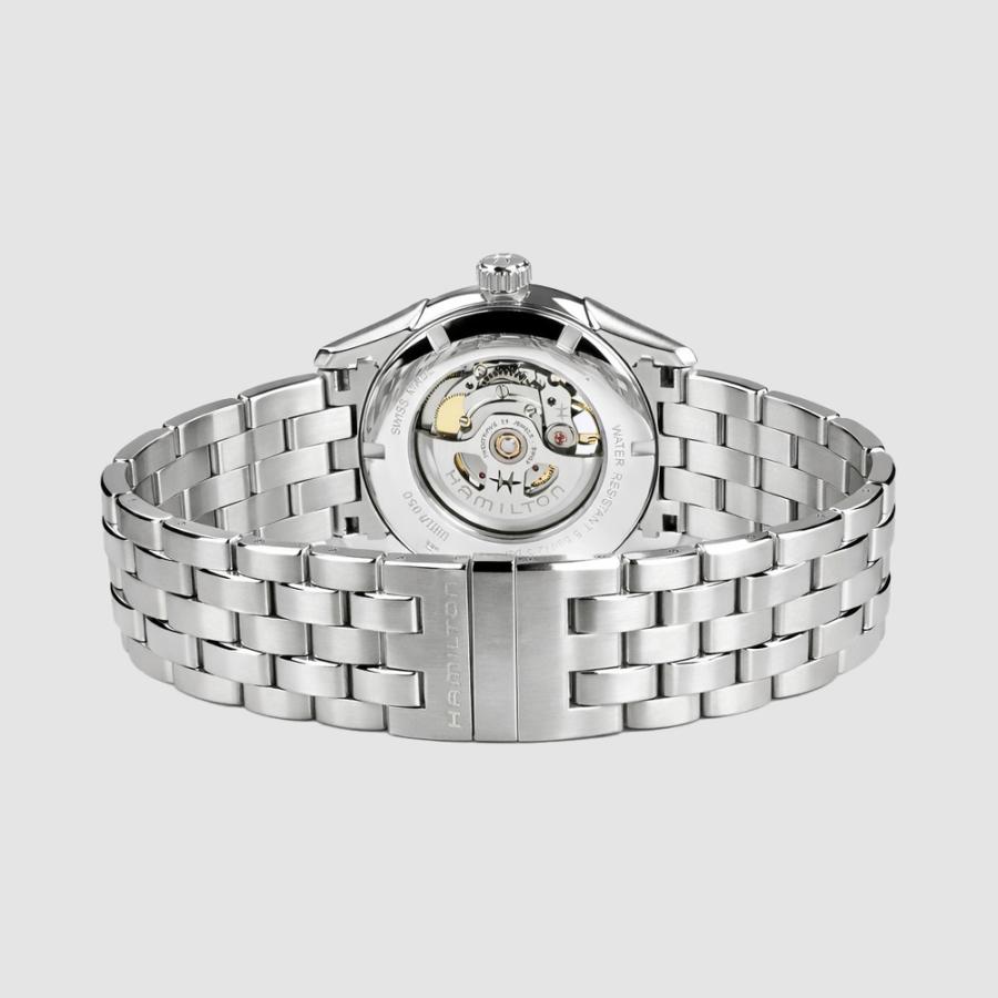 HAMILTON ハミルトン H32705140 42mm ジャズマスター オープンハート オート ブルー メンズ腕時計 自動巻き 80時間パワーリザーブ シースルーバック [並行輸入]の画像