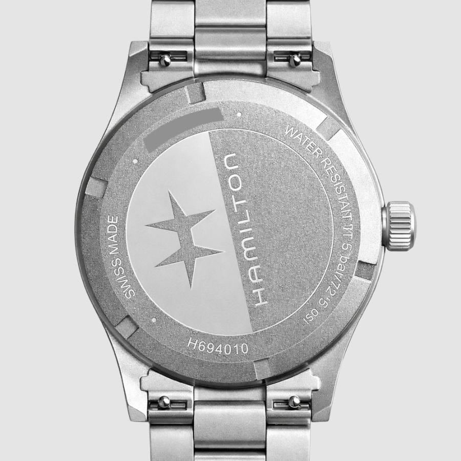 HAMILTON ハミルトン H69401110 38mm カーキ フィールド ホワイト クォーツ メンズ レディース 腕時計 [並行輸入]の画像