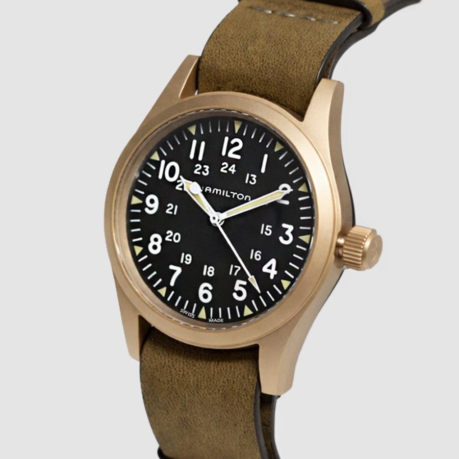HAMILTON ハミルトン H69459530 38mm カーキフィールド  Mechanical Bronze メンズ 腕時計[並行輸入]の画像