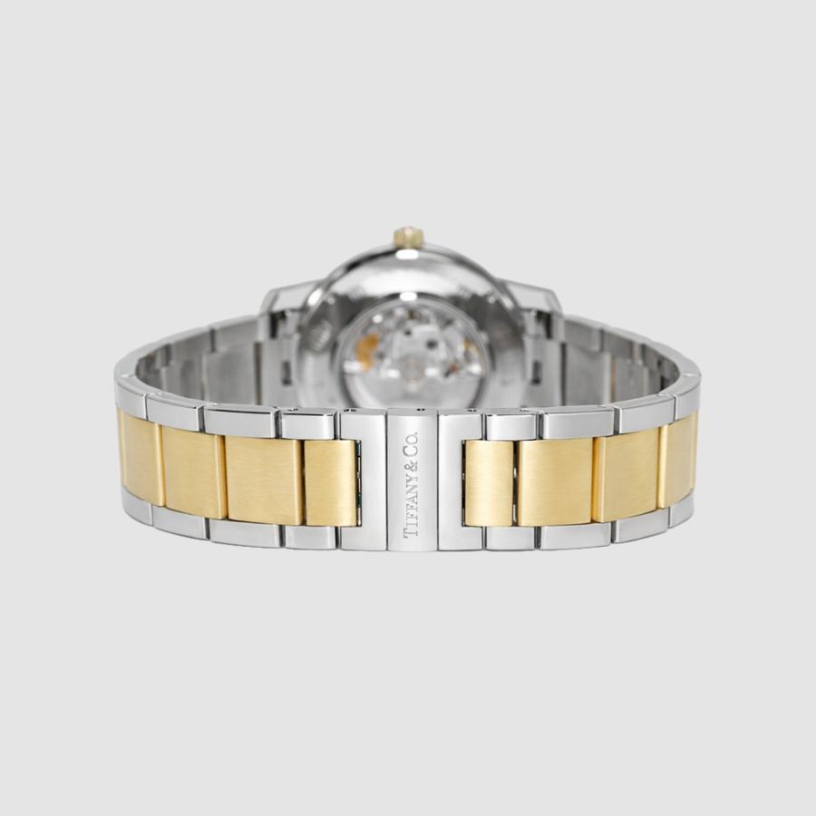 Tiffany&Co. ティファニー Z1810.68.15A21A00A 41mm シルバー イエローゴールド メンズ 腕時計 自動巻き 機械式 18K [並行輸入]の画像