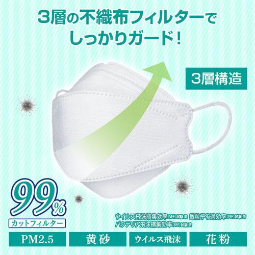 医食同源ドットコム KUCHIRAKU MASK(ブラック) 30枚入（個別包装