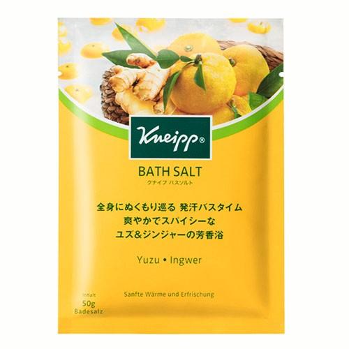 KNEIPP（クナイプ） バスソルト ユズ＆ジンジャーの香り 50g【kneipp1