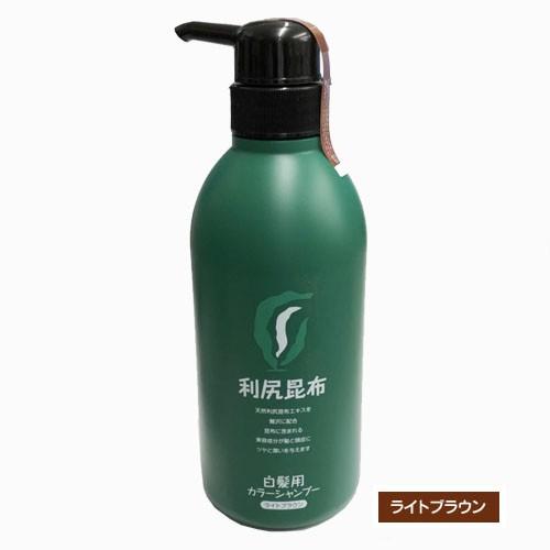 利尻 利尻カラーシャンプー 500mL(ライトブラウン) : ヘルス 利尻 利尻カラーシャンプー 500mL(ライトブラウン) : ヘルス