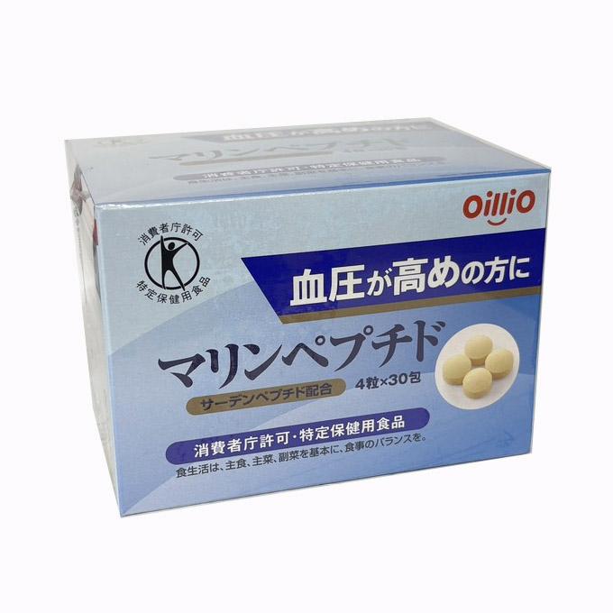 日清オイリオ（Nisshin OilliO） マリンペプチド 4粒×30包・高血圧改善