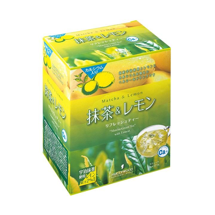 ハリウッド 抹茶&レモン ファミリー504g(7g×72包) ハリウッド化粧品