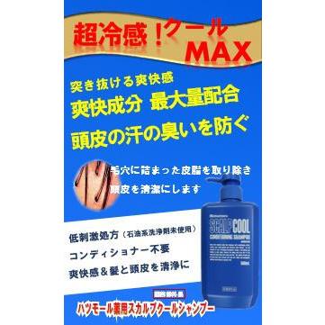 ハツモール 【医薬部外品】ハツモール 薬用スカルプシャンプークール