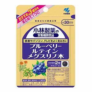 【メール便発送】ブルーベリー ルテイン メグスリノ木 60粒 約30日分 小林製薬の栄養補助食品｜koyama-p