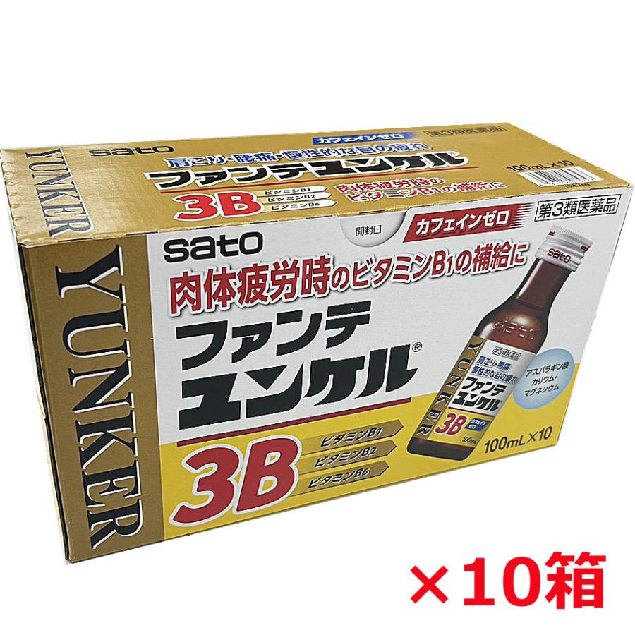佐藤製薬 【3B】ファンテユンケル3B 100ml×100本 【第3類医薬品