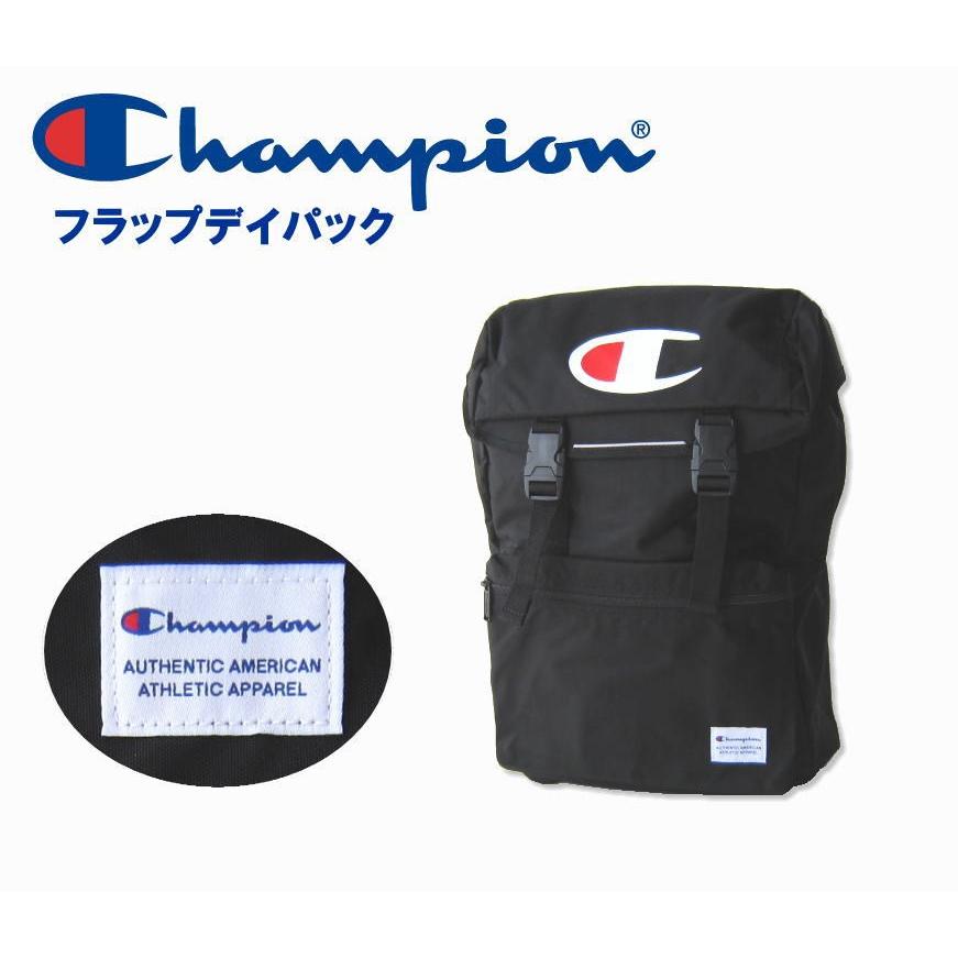Champion チャンピオン フラップデイパック 大きなロゴマークリュック
