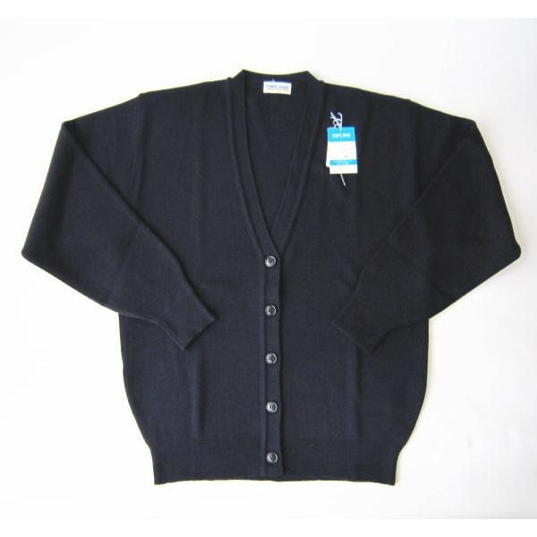 スクールカーディガン ウール混・ウォッシャブル M・L・LL