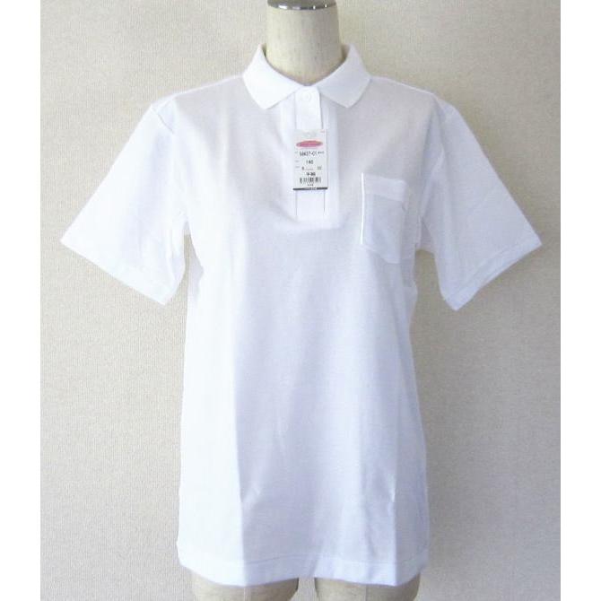 スクール半袖ポロシャツ 女子用 トンボ Tombow 日本製 通学 スクール 部活用に スクールシャツ ホワイト 女の子 小学生 制服 01 スクールショップコヤマ 通販 Yahoo ショッピング