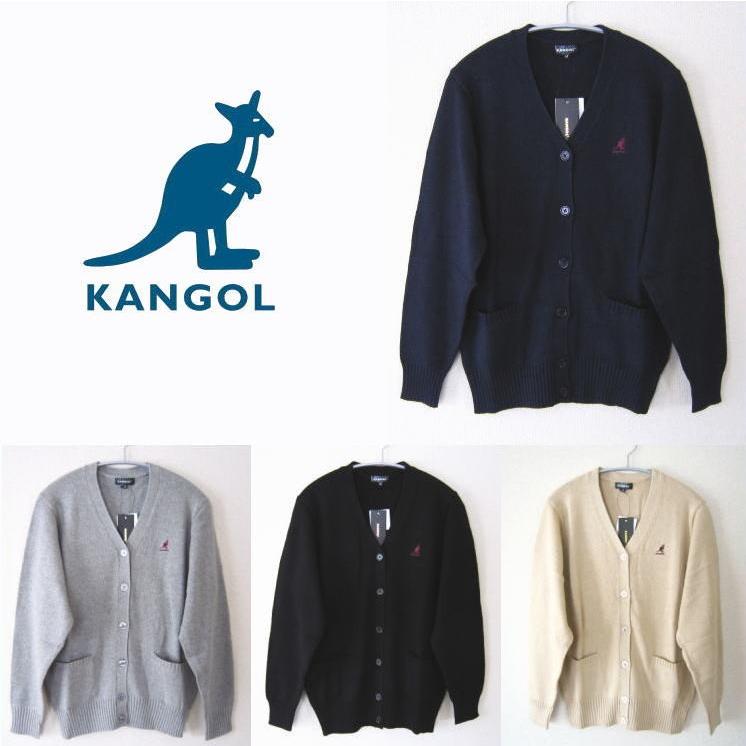 KANGOL カンゴール コットンカーディガン 制服/学生/カジュアル 