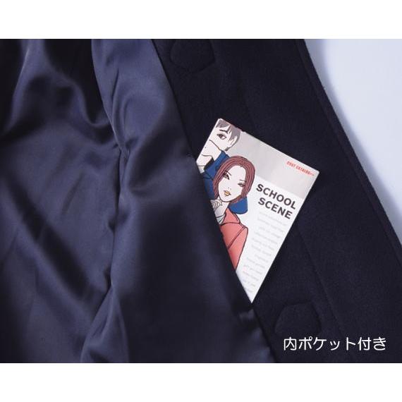 ダッフルコート 男女兼用 スクールコート 女子 保温性に優れたメルトン