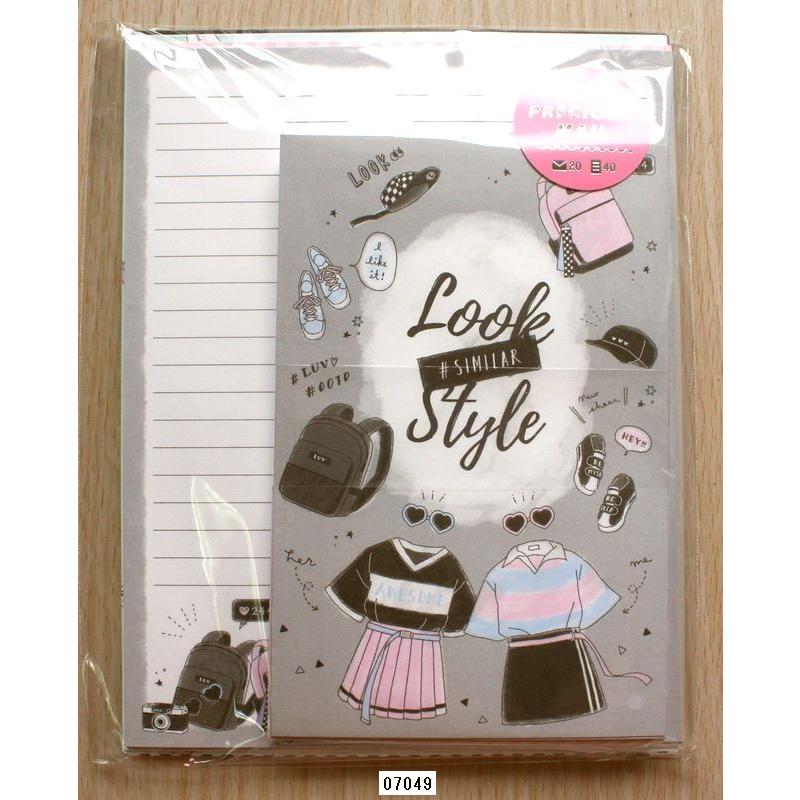 2018年5月 カミオジャパン PRECIOUS MAIL レターセット (Look Style