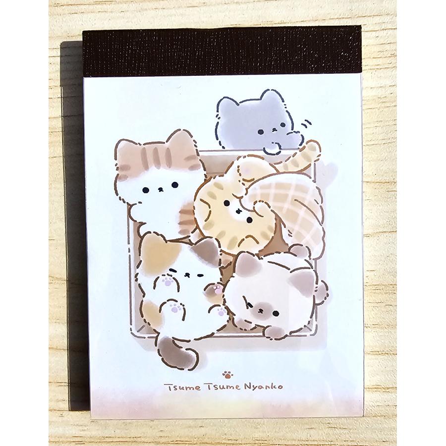 CRUX（クラックス） 2025年4月・クラックス つめつめにゃんこ ミニメモ