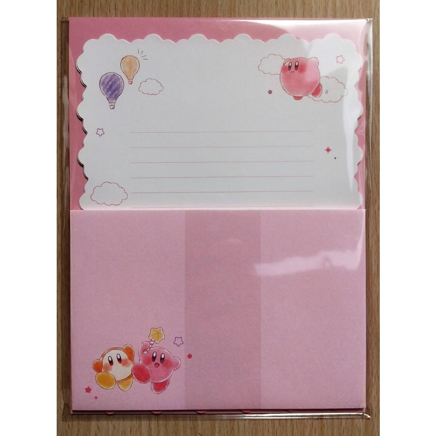 21年1月 カミオジャパン 星のカービィ レターセット 気球バージョン 小山商店ウェブショップ 通販 Yahoo ショッピング