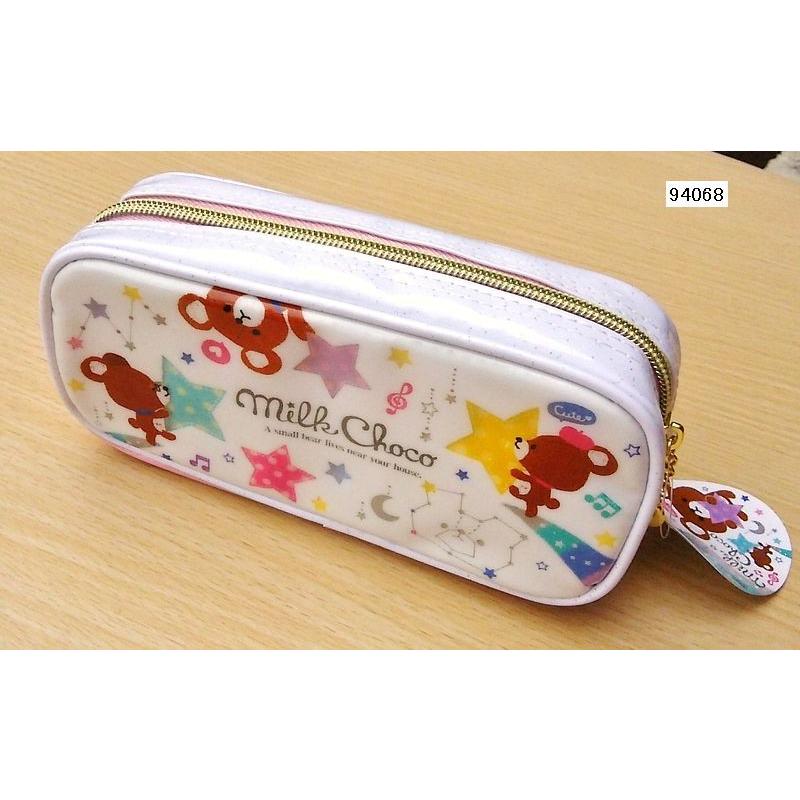 クーリア ミルクチョコ ペンポーチ トウィンクルパステル : 小山商店