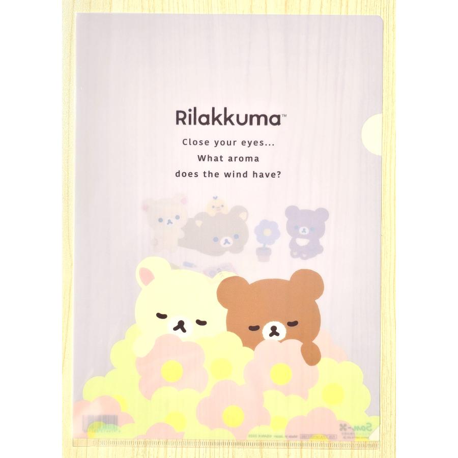 リラックマ 2025年9月・リラックマ クリアホルダー (BASIC RILAKKUMA