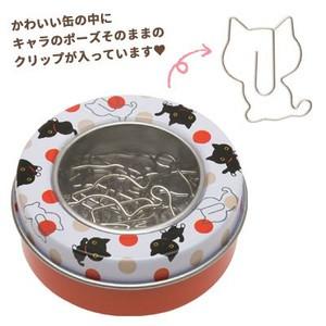 San-X（サンエックス） 靴下にゃんこ ケース入りクリップ : 小山商店