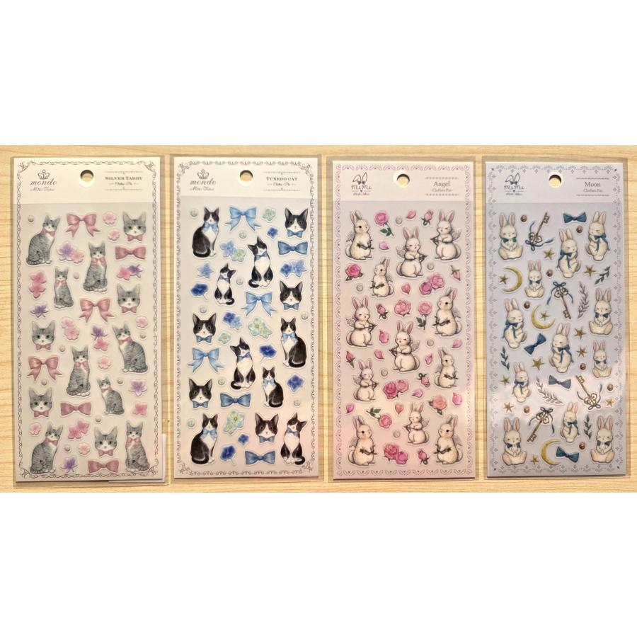 Clothes-Pin 2026年5月・クローズピン たけいみき クリアシール4柄