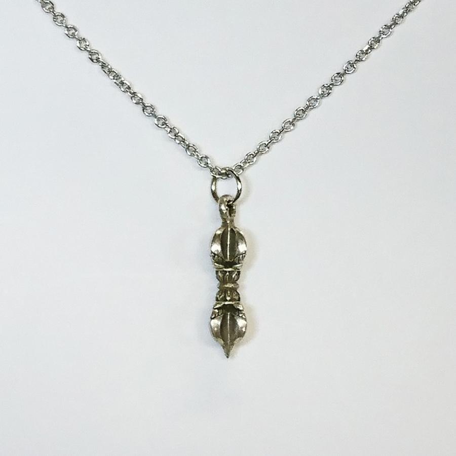 シルバーアクセサリー ネックレス 五鈷杵 御守sm-013zs : 高野山 宗泉