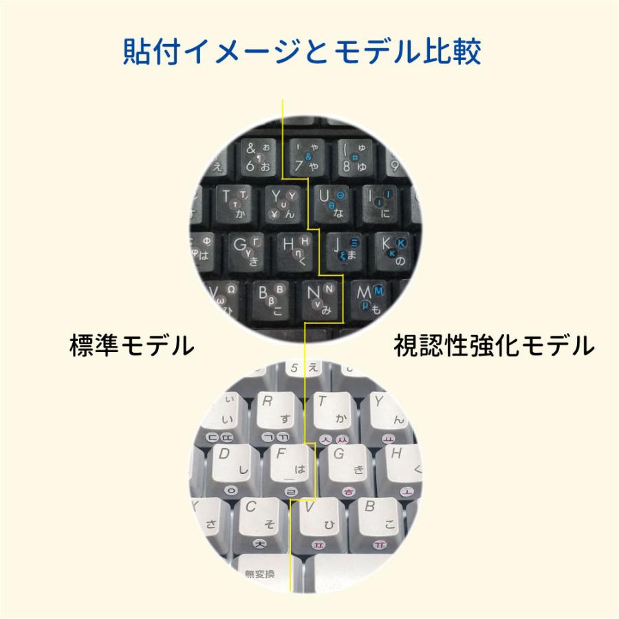 繁体字中国語 日本製 マルチリンガルキーボードラベル 丈夫なステンレス製ピンセット付属（視認性強化モデル）受注生産品｜koyo-luxol｜05