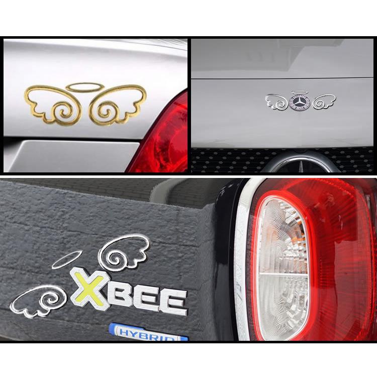 ステッカー 車 天使 かわいい カーステッカー 3枚 セット ドレスアップ エンブレム バイク エンジェル 羽 カー用品 Ca 0509 Koyokoma 通販 Yahoo ショッピング