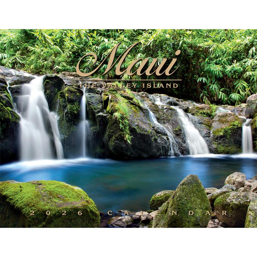 ABCストア 2026年 令和8年 ハワイ カレンダー マウイ島の風景 ハワイ直