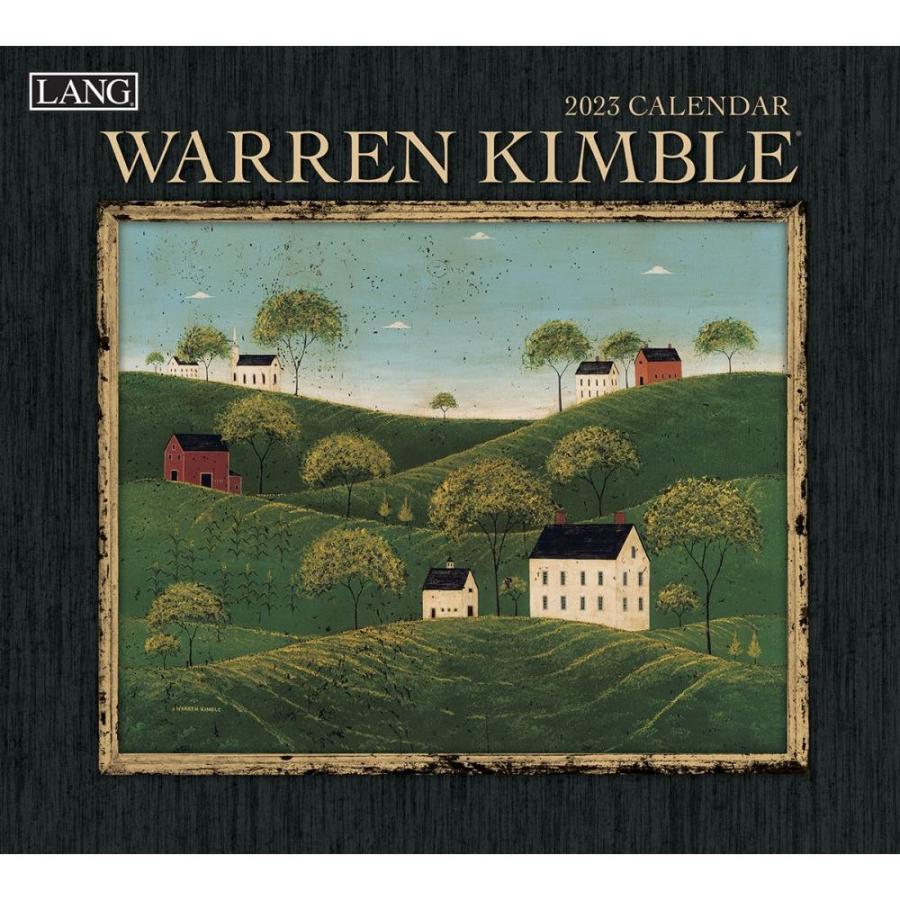 処分セール！ 送料無料！2023年 ラング / LANG カレンダー Warren