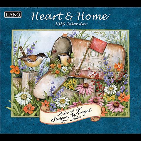 2026年 ラング / LANG カレンダー The Lang Heart & Home ハート