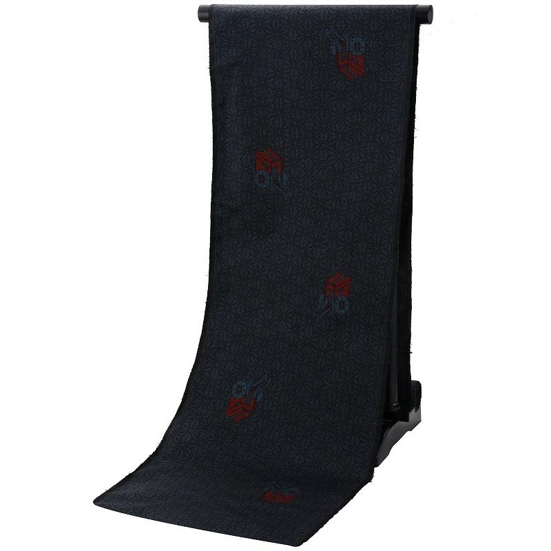 本場 大島 紬 5マルキ 古代染色 純泥染 伝統的工芸品 着物 反物 tu-32