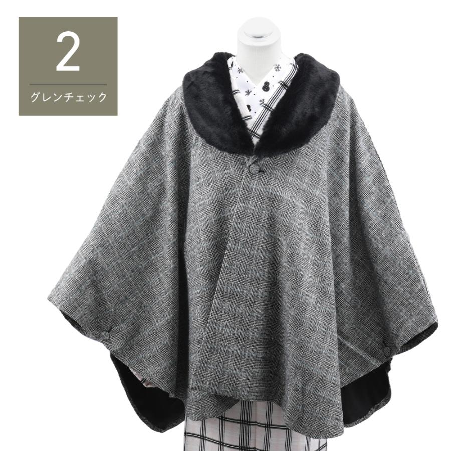 JAPAN MODE 婦人用 2WAY 和装コート ケープコート 全3色 co-60 : 和の