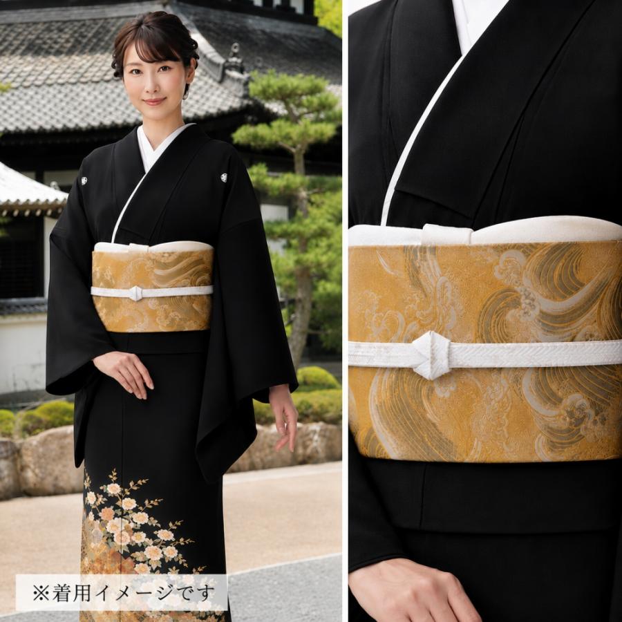 セール お仕立てサービス 昇龍の出世帯 礼装用 西陣織 正絹 袋帯 橋本