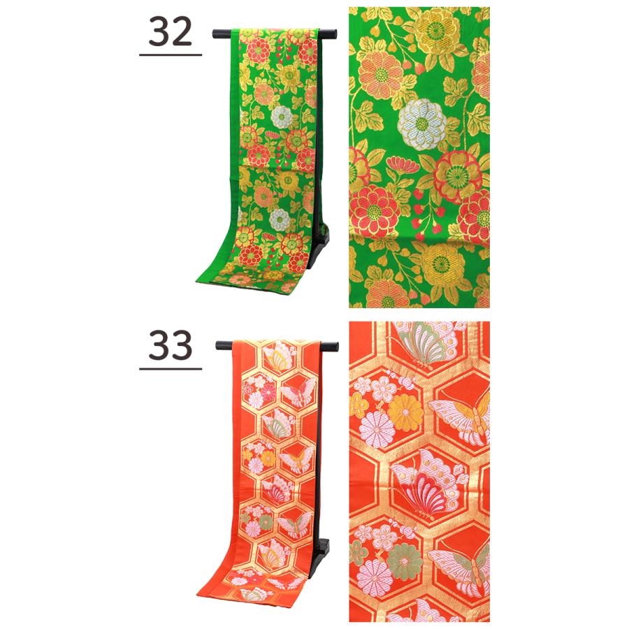 七五三 七歳 ジュニア用 お仕立て上がり 全20タイプ 袋帯 jh-301-A